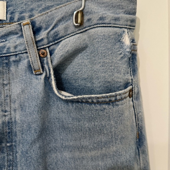 Agolde 90s Mid Rise Loose Fit Slightly Distressed - Picture 2 of 8